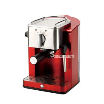 

TSK-1827RA 15bar 1.2L Commercial Semi Automatic Espresso Coffee Machine Home Mocha Cappuccino Italian Coffee Maker 220V 850W Red