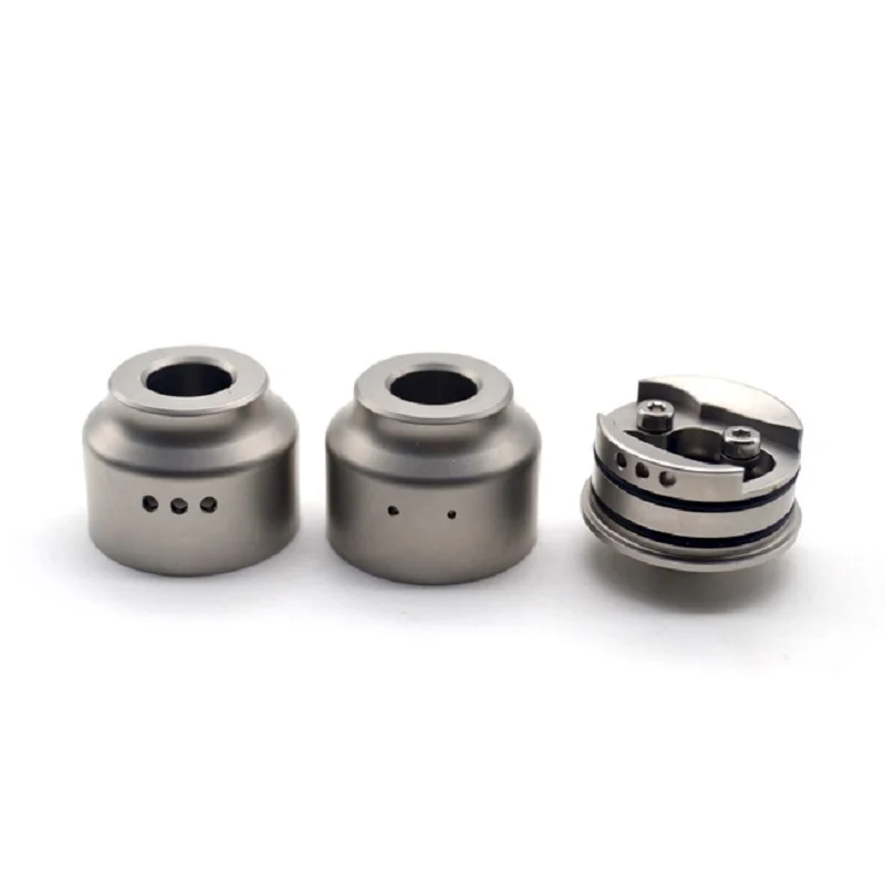 ULTON MTL RDA 22 мм прозрачная крышка/серебристый/Pei колпачок распылитель для