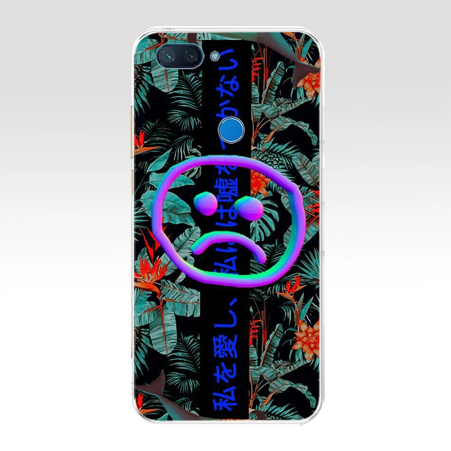 179FG Vaporwave эстетичный Мягкий Силиконовый ТПУ чехол для телефона xiaomi redmi mi 8 A1 A2