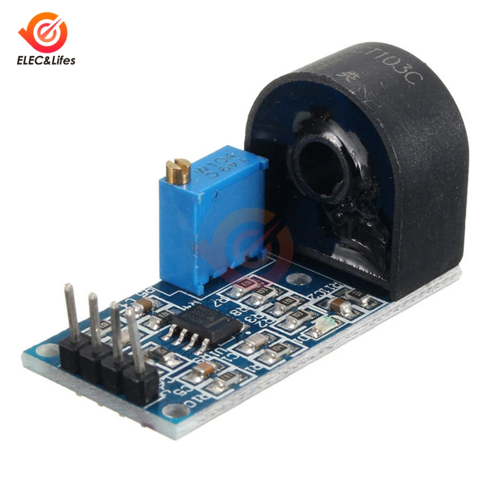 

5A Range Single-phase AC active output current transformer module current sensor Module Precision operational amplifier circuit