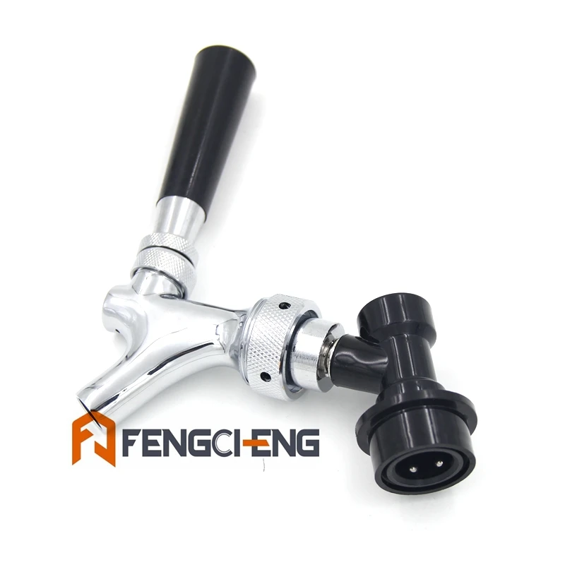 

Faucet Quick Disconnect Assembly, MFL Tap Shank Adaptor, Chrome Plated Faucet, Liquid Thread QD