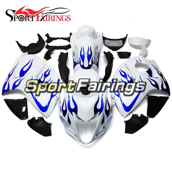 

Blue White Plastic Injection ABS Fairings for Suzuki GSXR1300 Hayabusa 2008 - 2016 2009 2010 2011 Motorcycle Body Kit Fittings