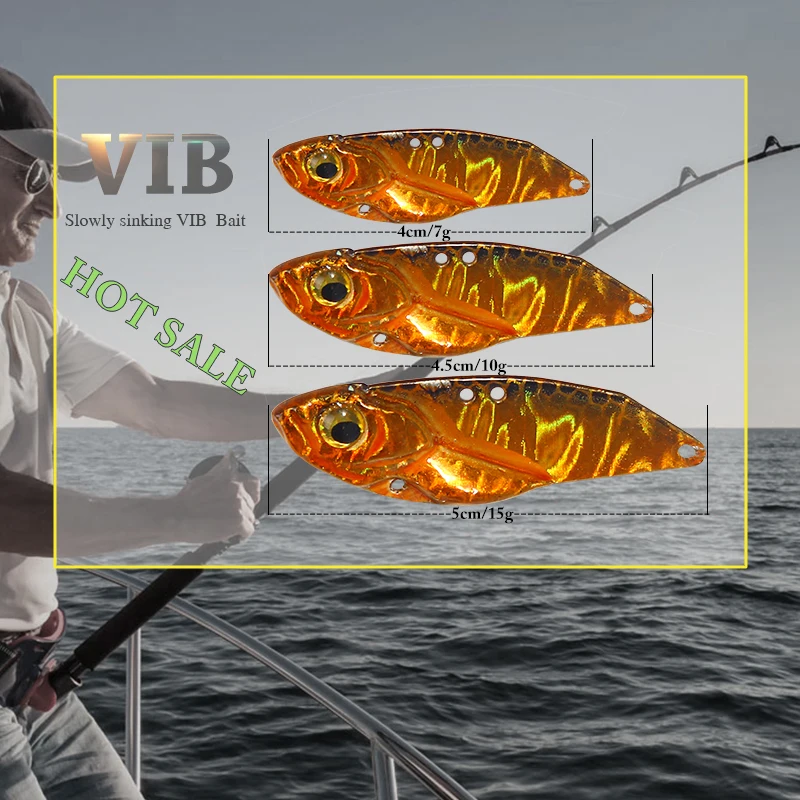 SEAPESCA популярная рыболовная приманка VIB твердая профессиональные крючки