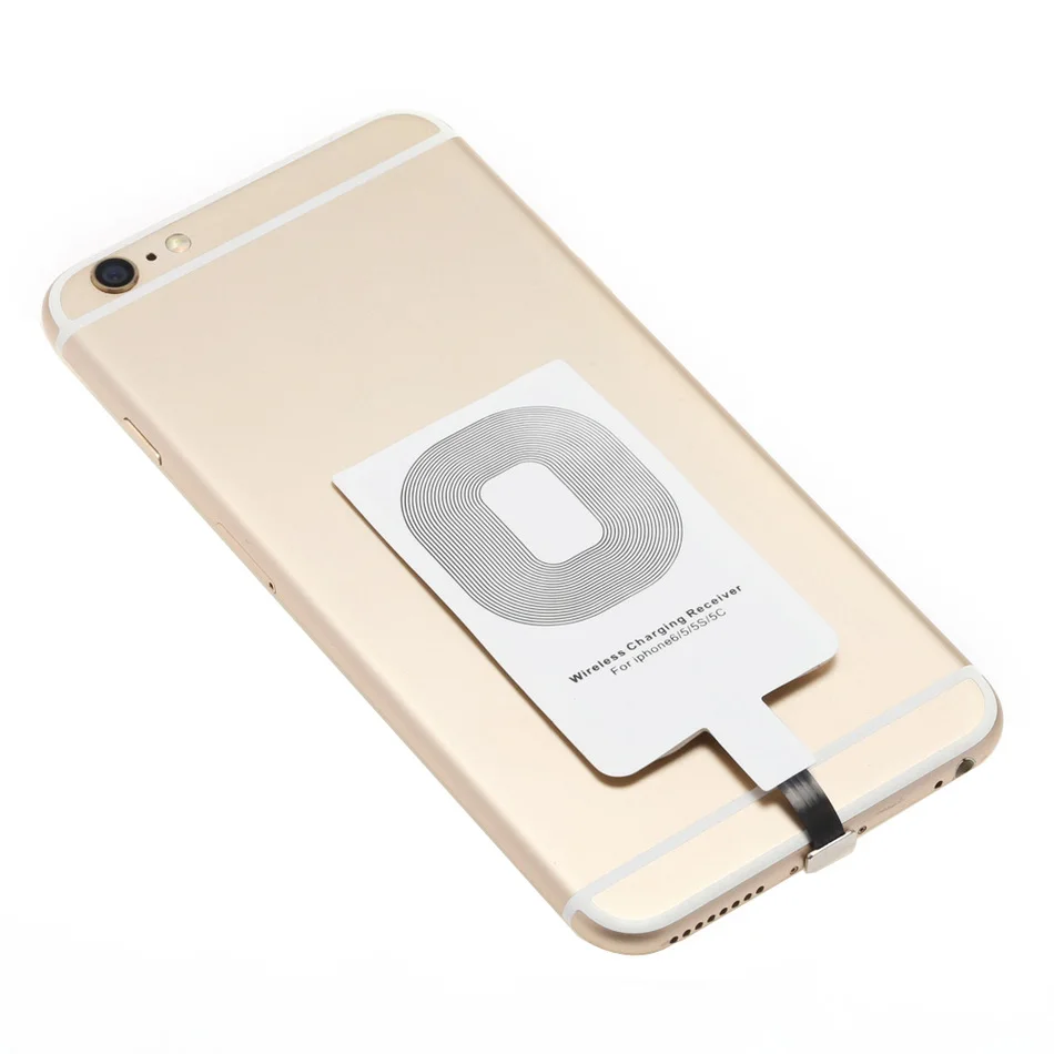 

8-pin Input Devices Wireless Charging Adapter Module Pad Coil for iPhone 5 / 5s / 5c / 6 / 6s / 6 Plus / 6s Plus Android
