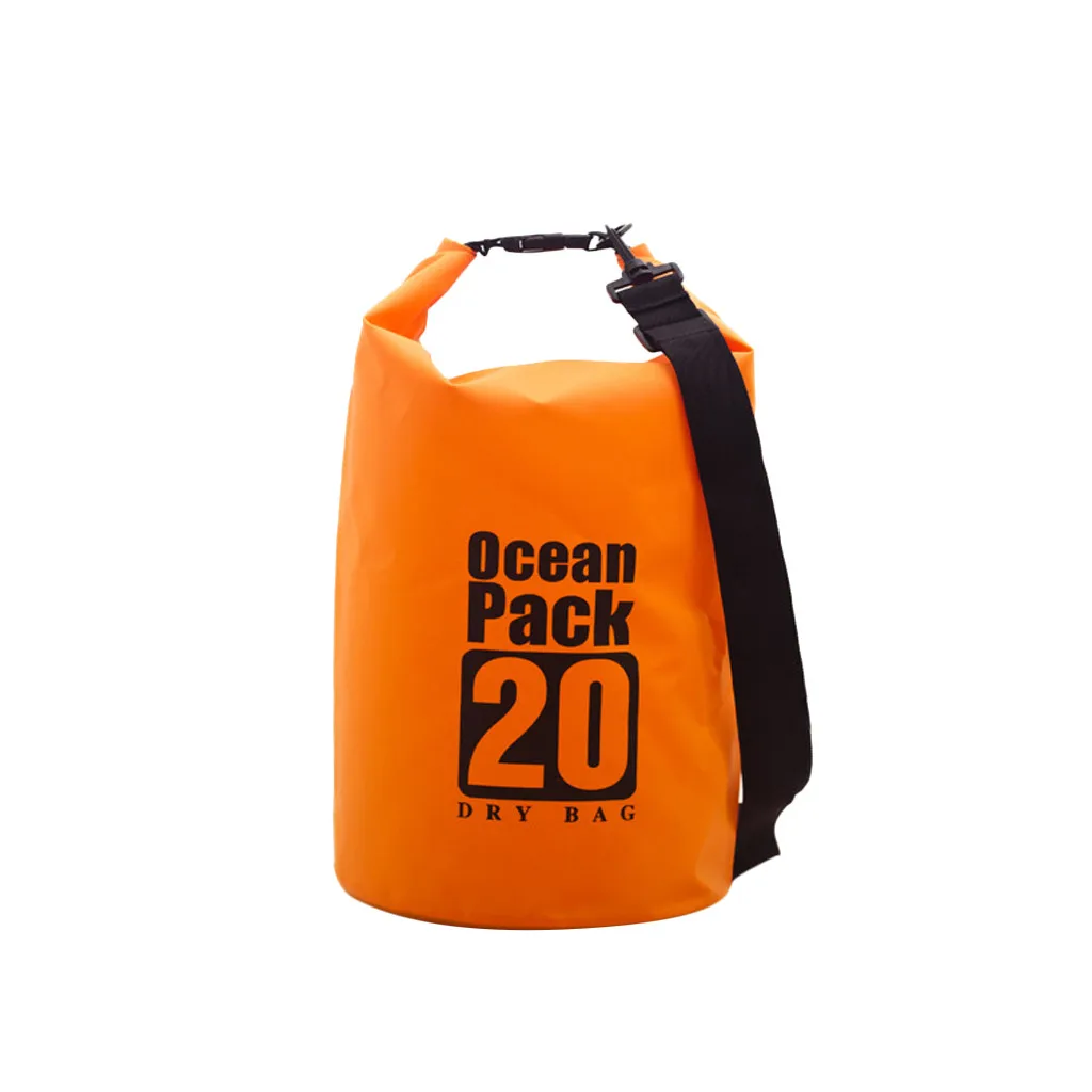 20L ПВХ водонепроницаемая сухая сумка для плавания сумка для воды плавающая лодка Каякинг Кемпинг Дайвинг сумка HX0603