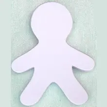 100 шт./партия. бумага Пряничная открытка заготовок, украшения дома, творчество развивается, Детские ремесла. DIY игрушки, 16x13cm