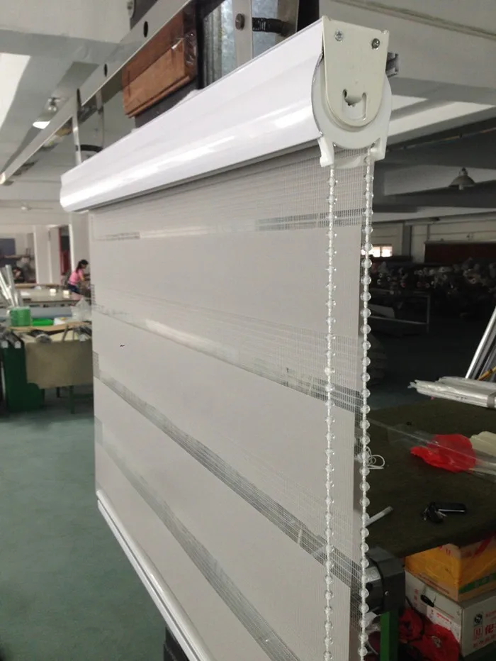 Buy Free shipping zebra blinds double layer roller