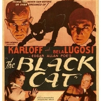 The Black Cat  c.1934 Movie Poster (11 x 17)