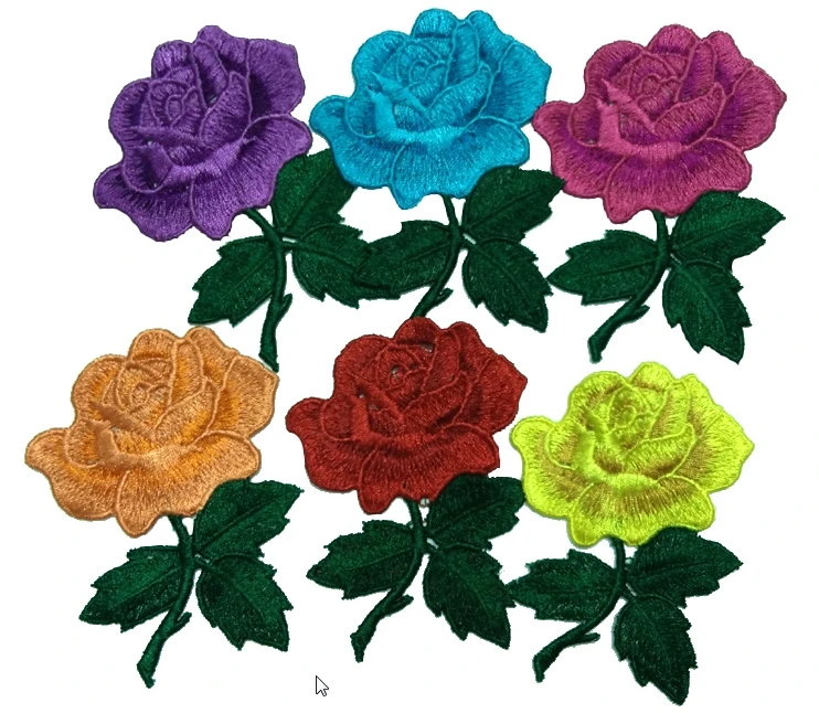 Buy 10 PC/ Lot Self Adhesive Fabric Patches Lace Patch Clothes Sewing