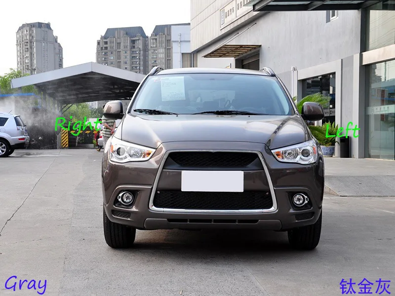 HengFei оригинальные аксессуары для автомобиля для Mitsubishi ASX 2011~ реверсивное зеркало крышка седан зеркальный чехол без поворотные фары