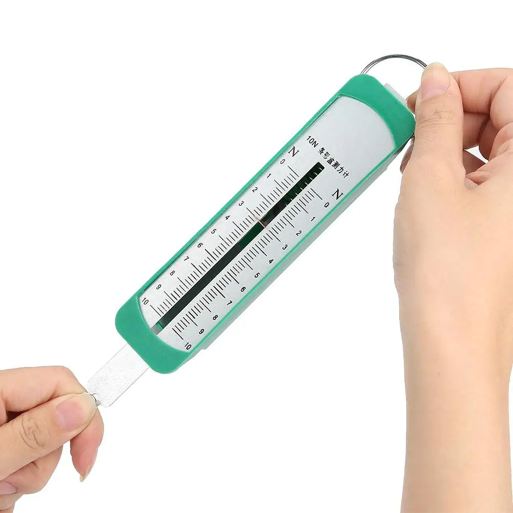 10N Spring Dynamometer Bar Newton Meter Physics Mechanical Experiment Instrument with Standard Structure Design 10N Spring Dynamometer Bar Newton Meter Physics Mechanical Experiment Instrument with Standard Structure Design