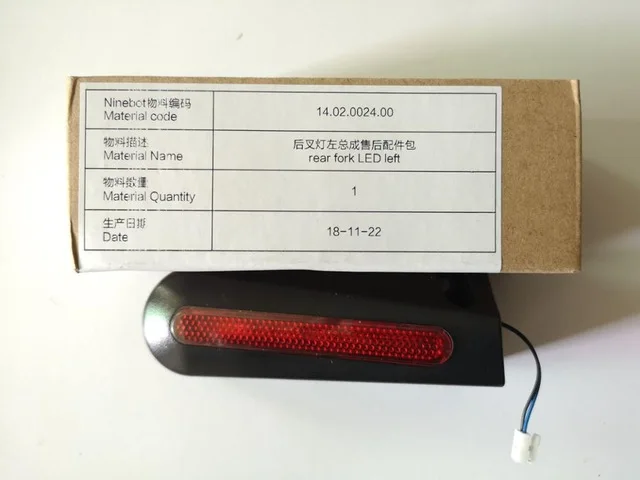 

Original Ninebot ES2 ES4 Scooter Rear Fork LED Right Light Rear Fork LED Left Light For Ninebot ES1 ES2 ES3 ES4 Electric Scooter