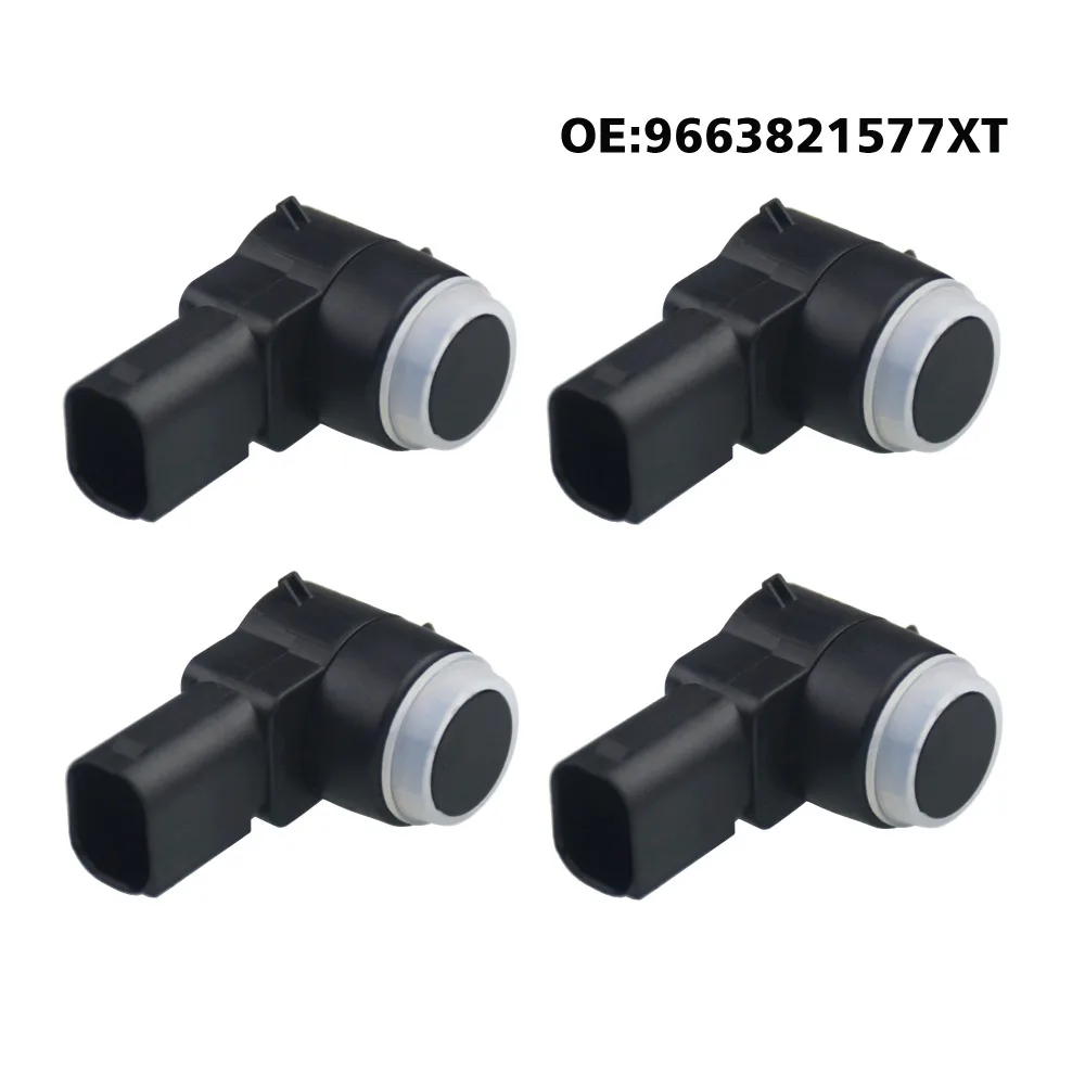 4pcs/lot Car PDC Parking Sensor For Peugeot 307 308 407 Rcz Partner for Citroen C4 C5 C6 9663821577XT PSA9663821577 6590 EF