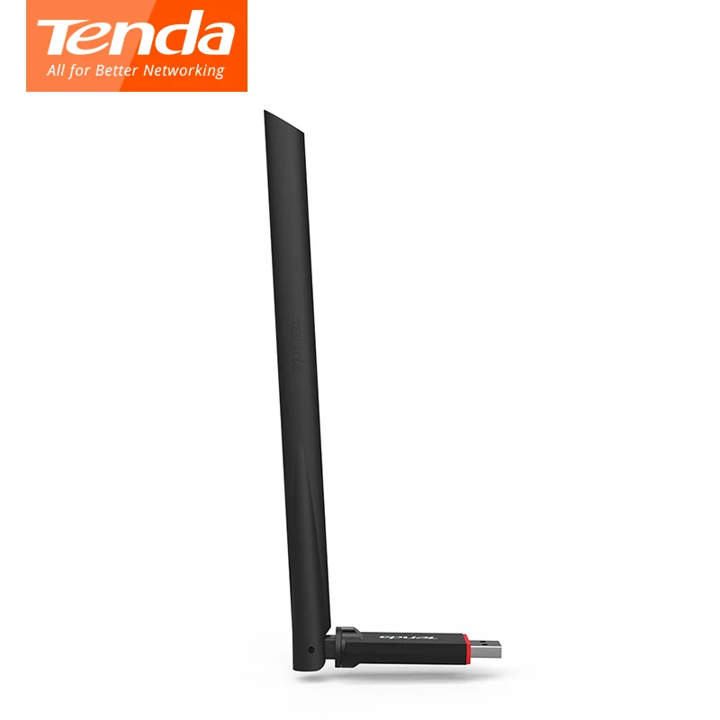 Tenda U6 WiFi адаптер 300 Мбит USB2.0 сетевой Портативный Wi Fi точка 1 * 6dbi внешний