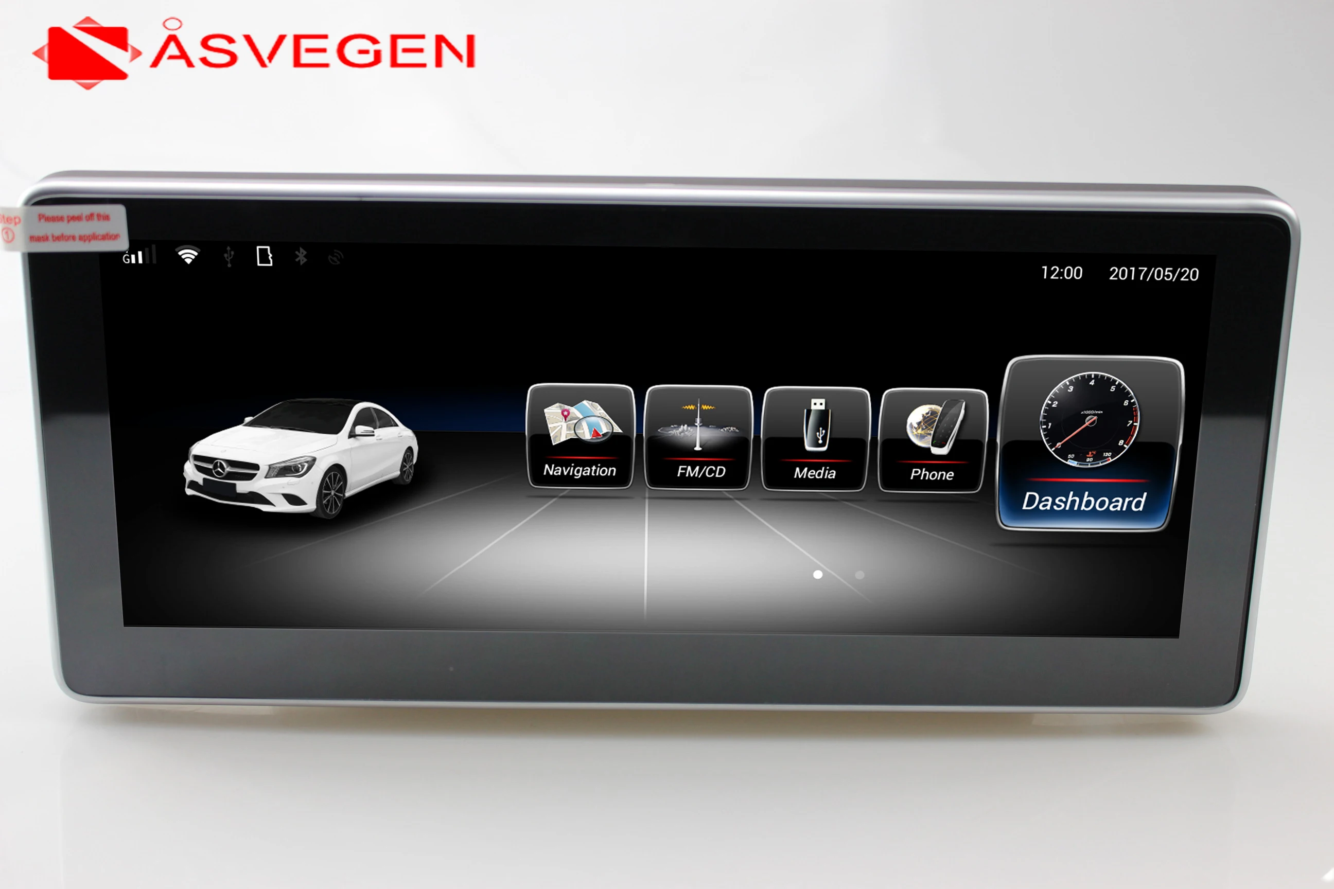 

New arrival! 2GB+32GB android 7.1 car multimedia player for Benz C Class W204 2008 2009 2010 with gps navigation 4G wifi BT