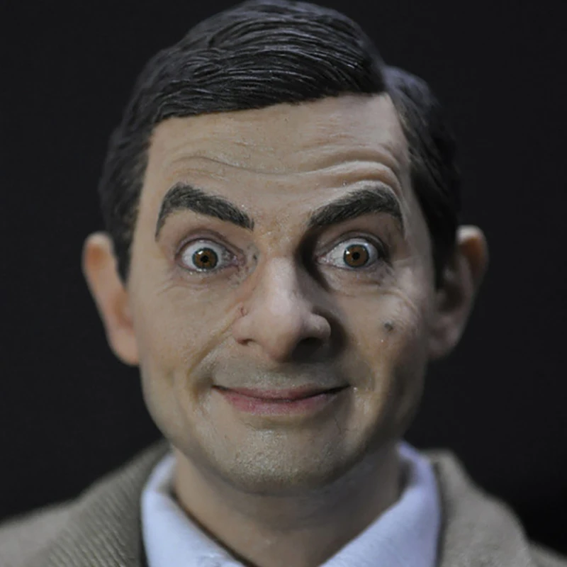 1/6 масштаб аксессуары на заказ голова Лепка Резьба Мужской KUMIK 13 81 Mr.Bean F 12 &quotPhicen