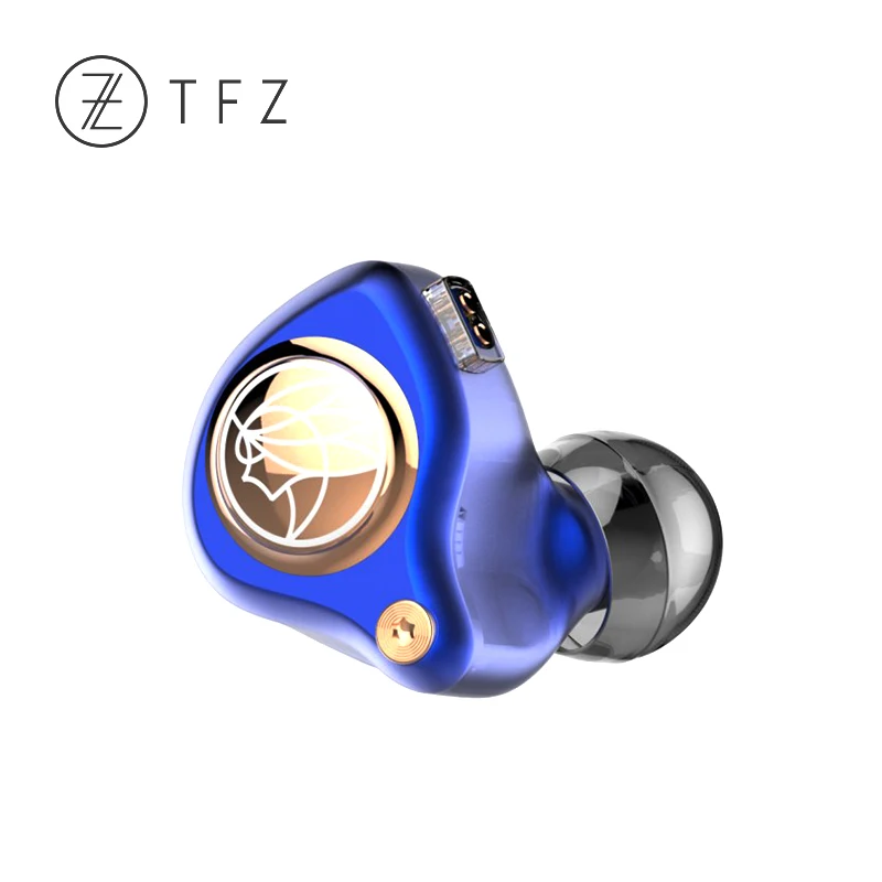 TFZ KING LTD HiFi наушники-вкладыши монитор IEM с двойной магнитной схемой Графен драйвер 2 pin/0,78 мм съемный кабель