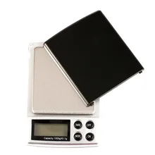 1000 г x 0,1 г ЖК-дисплей мини электронные цифровые карманные ювелирные весы Баланс определение веса весы 1 шт