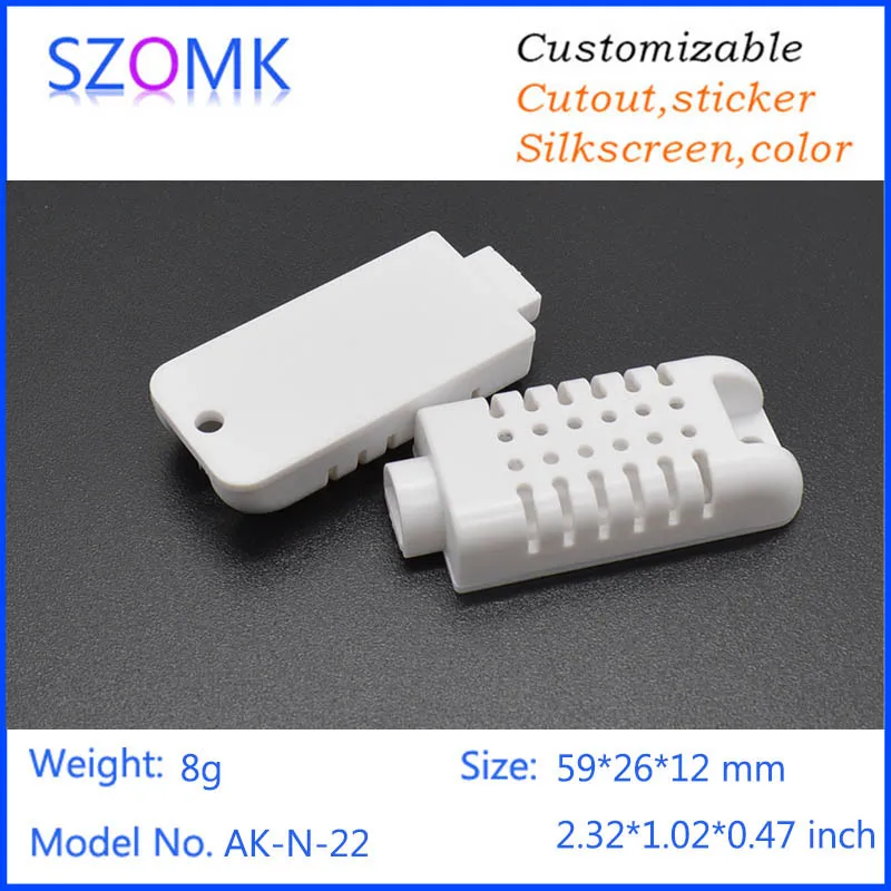 szomk small plastic enclosure electronics project box instrument enclosure control box Humidity sensor smoke detector (5).jpg