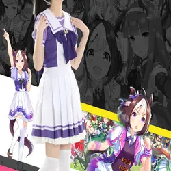 Аниме Uma Musume: красивые Дерби Косплей костюмы Tokai Teio Косплей Костюм Хэллоуин вечерние женские игры Косплей Костюм