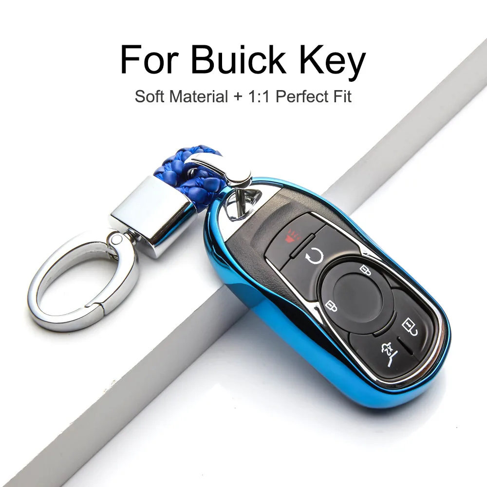 KUKAKEY ТПУ чехол для ключей защитный Buick Encore GL8 Luminous Envision ZnAl028 пульта дистанционного