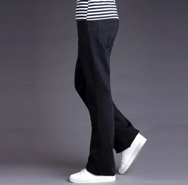 Warm Velvet Thick Jeans Bootcut Pants 