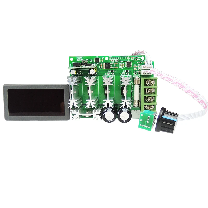 

Digital Display LED DC Motor Speed Stepless Control Switch HHO Driver