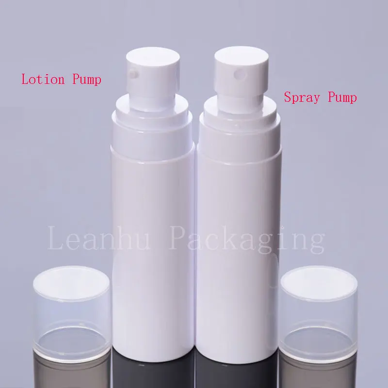 60ml 80ml 100ml white  spray pump and lotion pump (2)