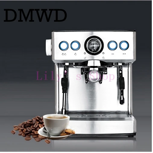 

mini portable household 1150W semi-Espresso Automatic Multifunctional Coffee Maker Cafe Machine Smarthome Steam EU US plug