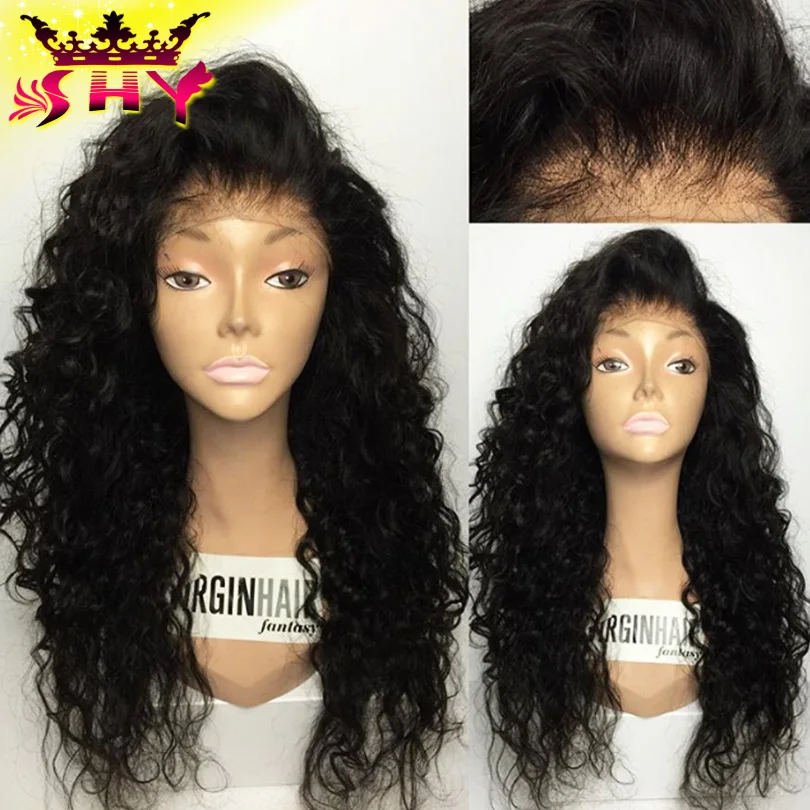 

150% Density Full Lace Wig Unprocessed Malaysian Virgin Lace Front Wig Loose Wave Full Lace Human Hair Wigs For Black Women