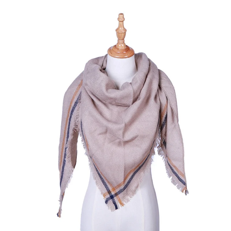 Buy 2018 Winter Triangle Scarf For Women Brand