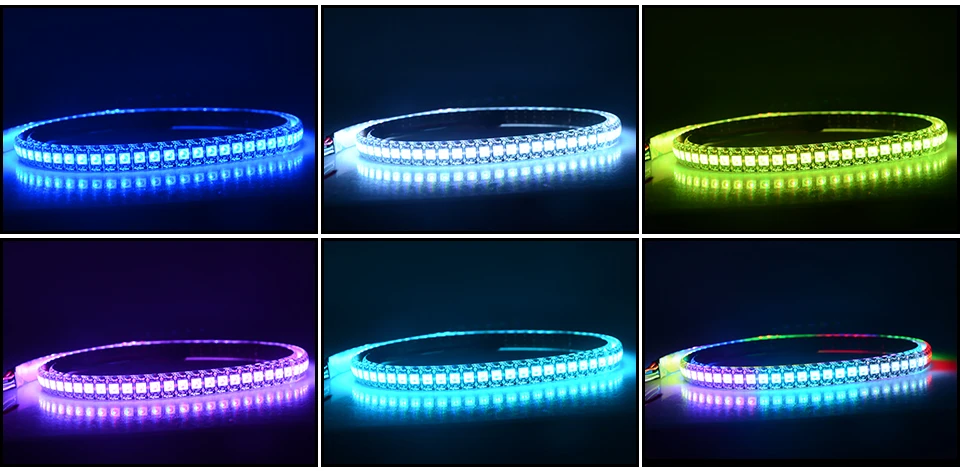 ws2812 IC LED strip light (12)