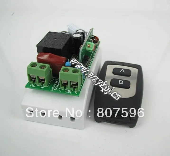 Switch with wireless remote control|power on off switch|remote on off ...