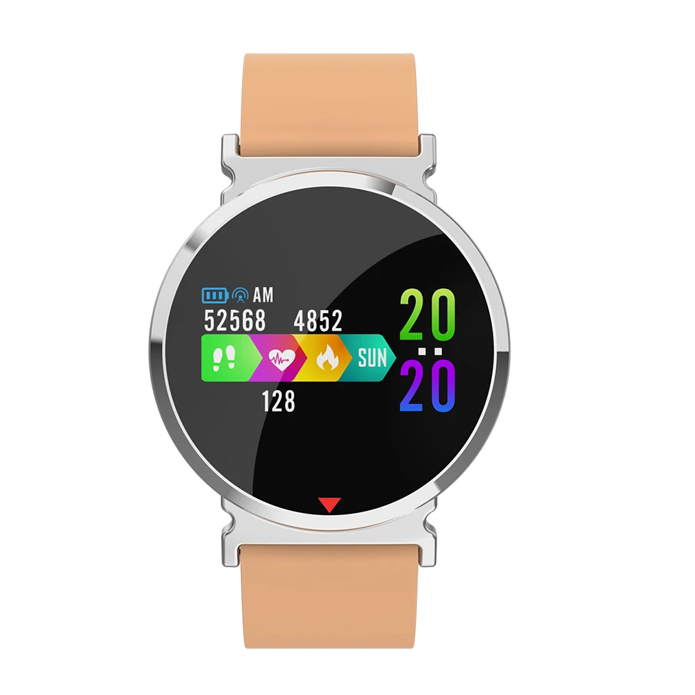 E28 Smart Bracelet 0.96" IPS Screen Heart Rate Blood Pressure Fitness Tracker IP67 Waterproof Smartwatch Band For iOS Android