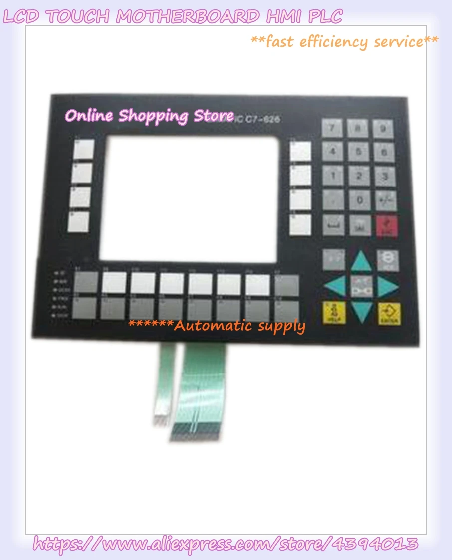 все цены на New offer for 6ES7621-6BD01-0AE3 C7-626 Membrane switch онлайн