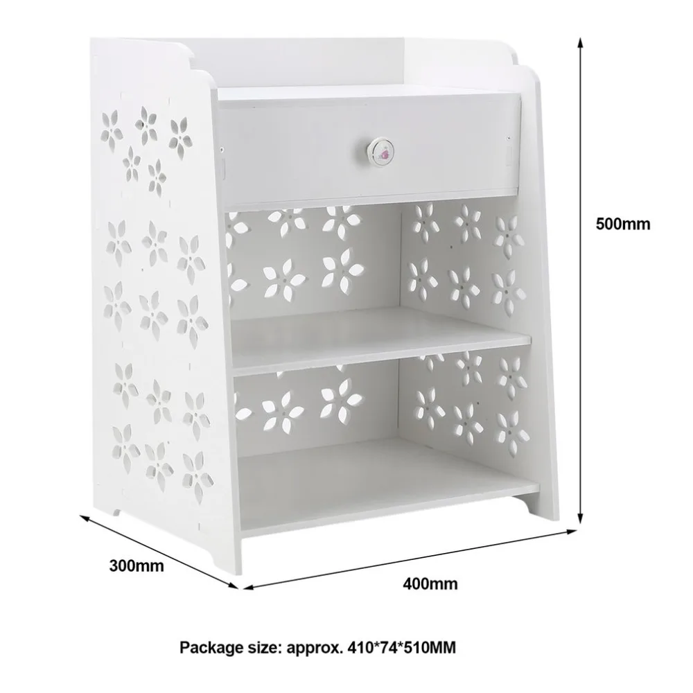 Bedroom Flower Bedside Table Modern Storage Rack Eye-catching Wood Cabinet Universal Home Nightstand Bedroom Furniture Bedroom Flower Bedside Table Modern Storage Rack Eye-catching Wood Cabinet Universal Home Nightstand Bedroom Furniture