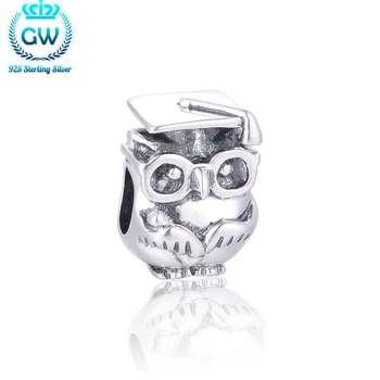 

Hot Sale Halloween Charms Colgantes Para Pulseras Diy Owl Charms For Bracelets Jewelry Brand GW Jewellery T079-30