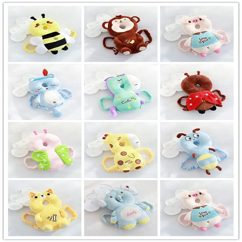 

Infant Toddler Sleep Positioner Baby Pillow Cute Wing Shape Baby Anti Fall Cushion Head Pillow Protection of Newborn Baby Head