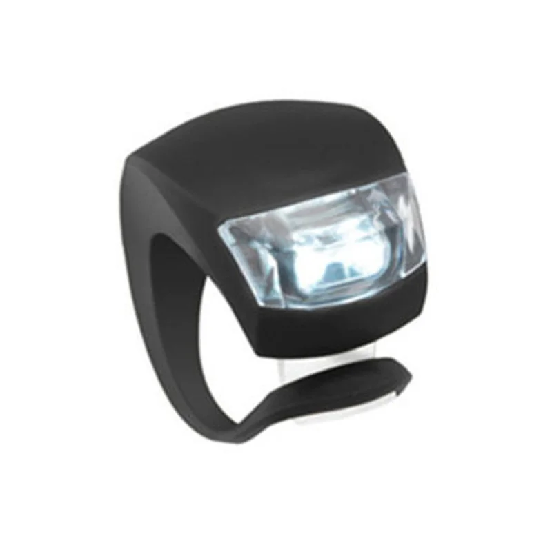 

1PC Silicone Bicycle Cycling Head Front Tail Rear Wheel LED Flash Light Lamp New