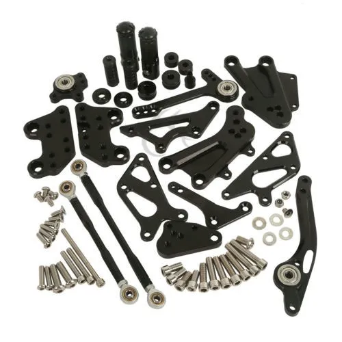 

CNC Rear Set Footrest Pegs For Honda CBR 600RR 07-16 08 09 10 11 12 13 F5 New