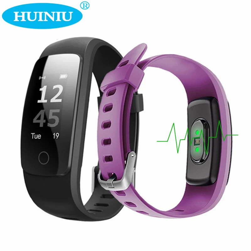 ID107 Plus HR Smart Bracelet GPS Heart Rate Fitness Monitor Pedometer Band Bluetooth 4 0 Activity
