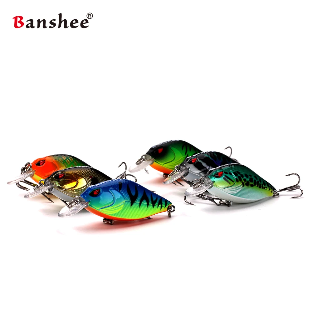 Banshee 6 шт./лот 58 мм 9 г Снуп VKR58 VIBS кривошипная рыболовная приманка воблер