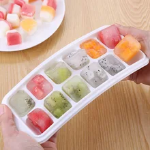 12/21 решетки имеют крышку форма для льда квадратная кухонная утварь многофункциональный кубический лоток фруктовый крем производитель бар аксессуары инструменты