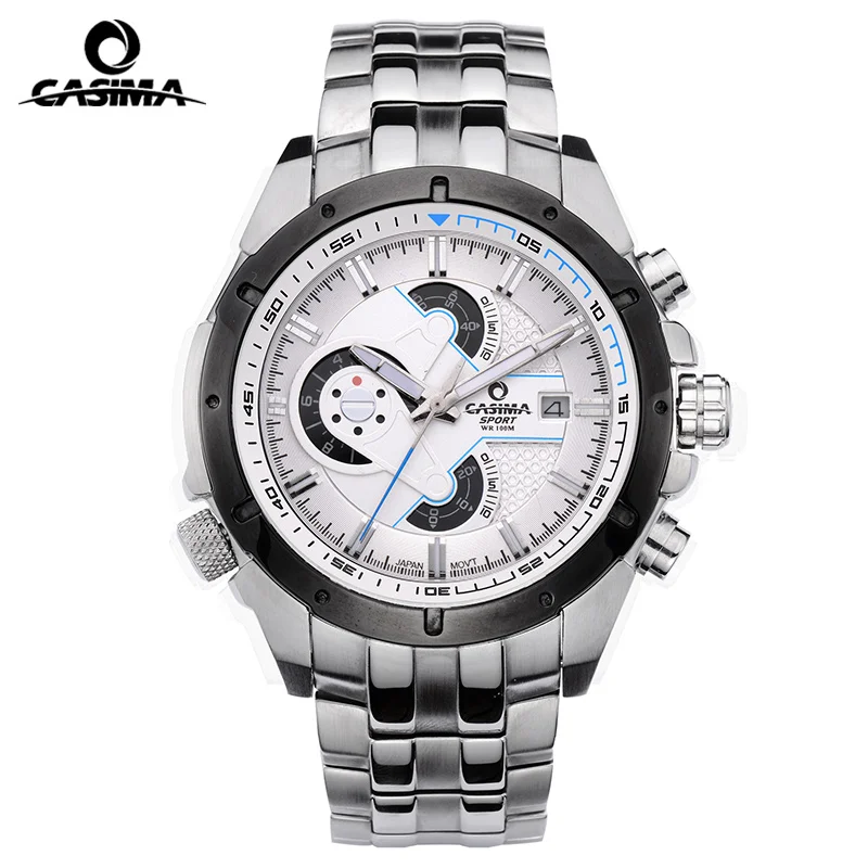 Montre Homme CASIMA брендовые Роскошные спортивные часы мужские модные очаровательные
