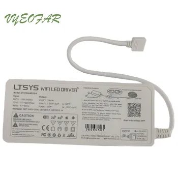 

New WIFI Led Power Driver DC 24V Led RGB Strip Wifi Controller Power supply AC100-240V input 75W output; CV-7524-WF03-A