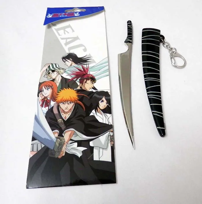 Bleach bankai многоцветный зангетсу брелок Аниме-брелок для ключей с ножнами аксессуары оптом