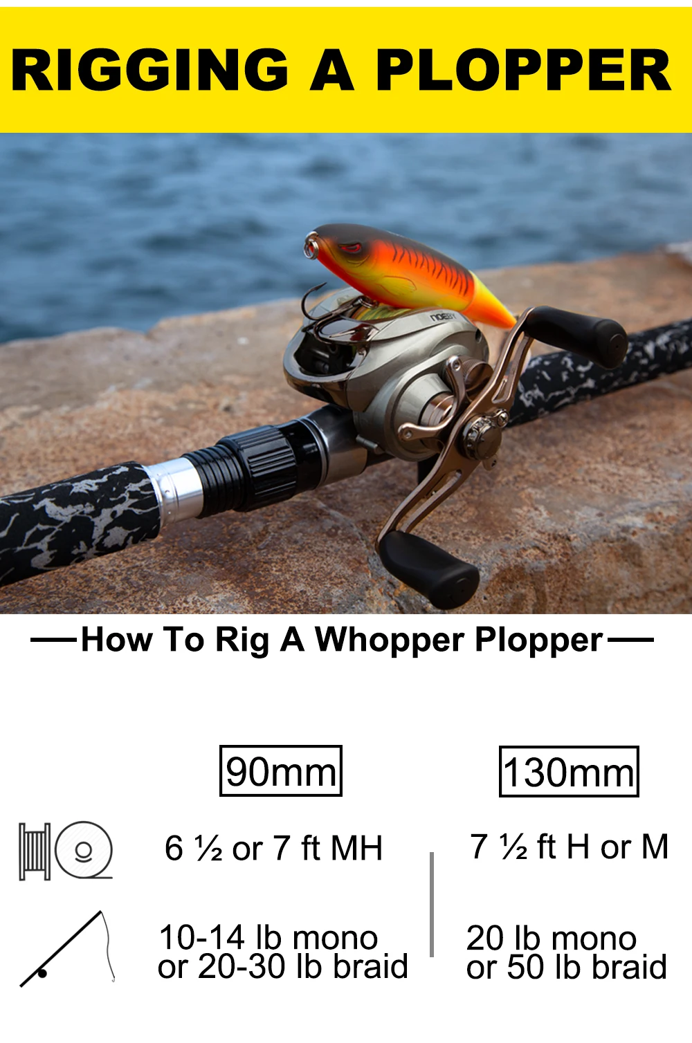 Hunthouse Whopper plopper topwater рыболовная приманка мягкий вращающийся хвост 90 мм 130 мм ABS материал для морской пресной рыбалки