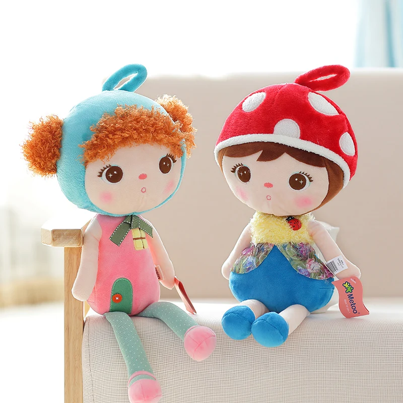 Metoo Doll Plush Sweet Cute Stuffed Brinquedos  toy Baby Kids Toys for Girls Birthday Christmas best gifts