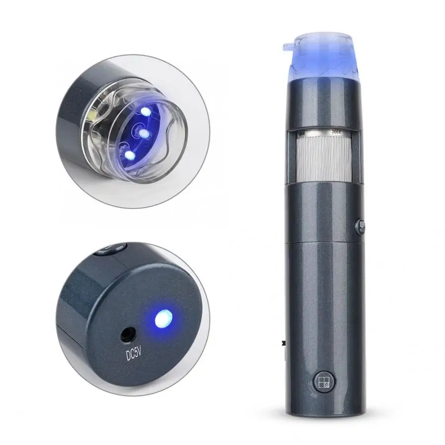 Wireless HD WIFI Skin Hair Scalp Detector Digital Analyzer Microscope Skin Care Tool Skin Tester Scalp Detector