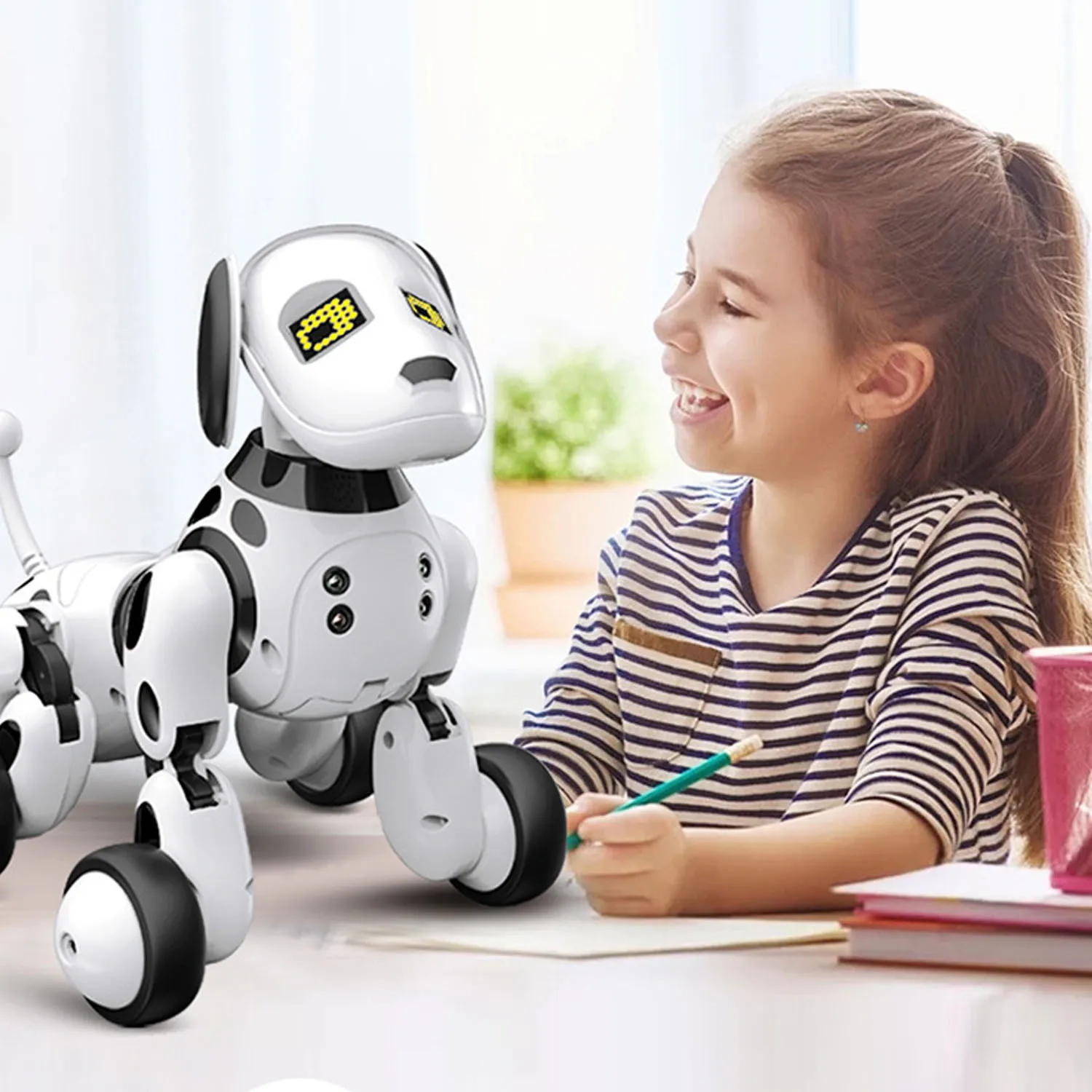 Remoto sem Fio Brinquedo do Animal Cão de Controle Crianças Bonito Robô Inteligente Interativo Filhote Cachorro rc Falando Cão Eletrônico Digital Estimação 12 High Quality Brinquedos e hobbies